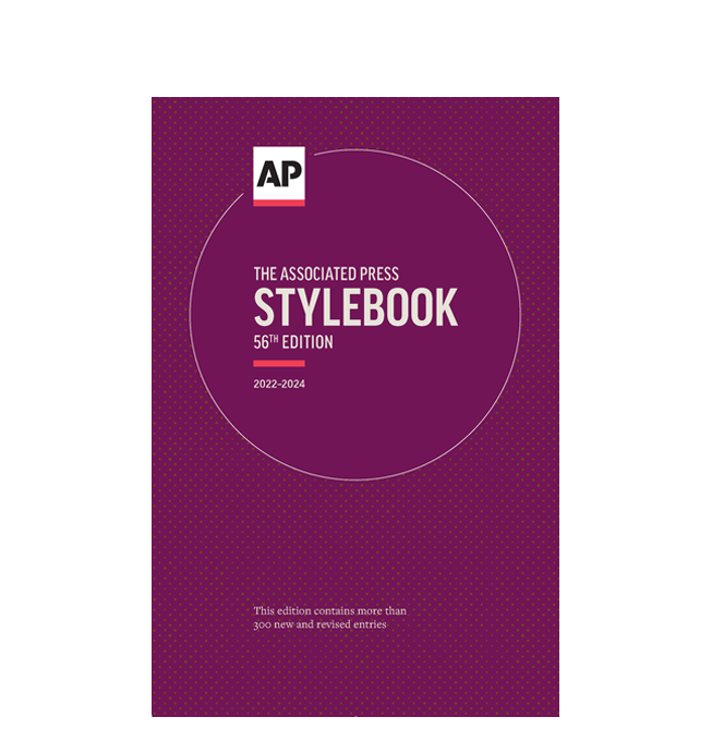 AP Stylebook, 56th Edition
