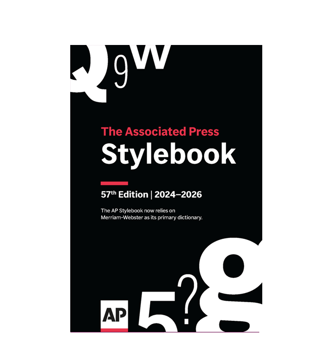 AP Stylebook, 57th Edition
