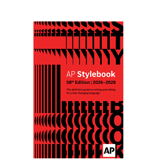 AP Stylebook, 58th Edition